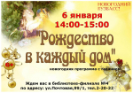 Новогодняя программа «Рождество в каждый дом»